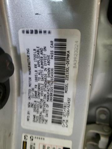 Photo 13 from auction – 2006 TOYOTA COROLLA CE with VIN 1NXBR32E76Z654936