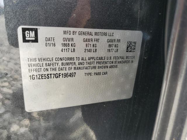 Photo 12 from auction – 2016 CHEVROLET MALIBU LT with VIN 1G1ZE5ST7GF196497