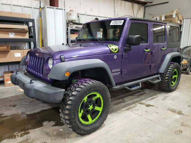 JEEP WRANGLER U 2017 with VIN 1C4BJWDG2HL655738 - Photo from auction