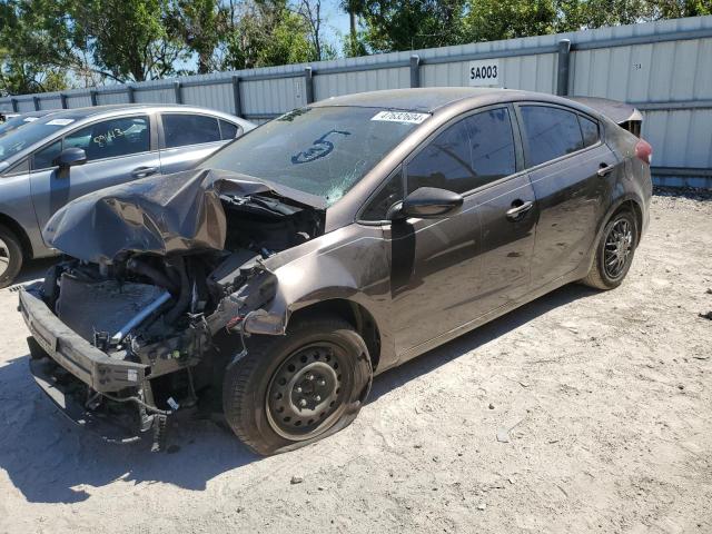 KIA FORTE LX 2017 with VIN 3KPFL4A73HE138171 - Photo from auction