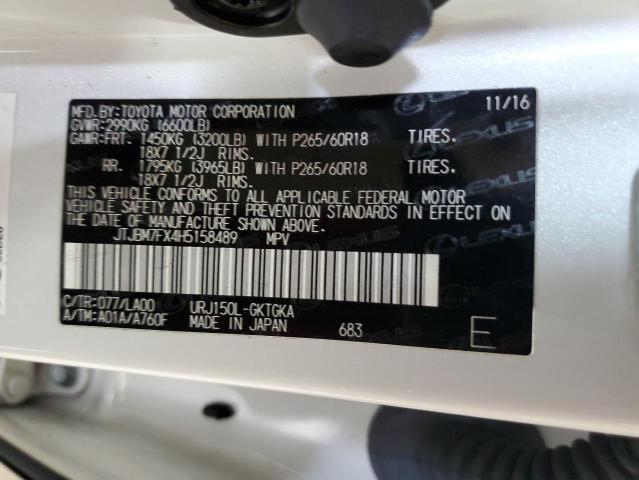 Photo 14 from auction – 2017 LEXUS GX 460 with VIN JTJBM7FX4H5158489