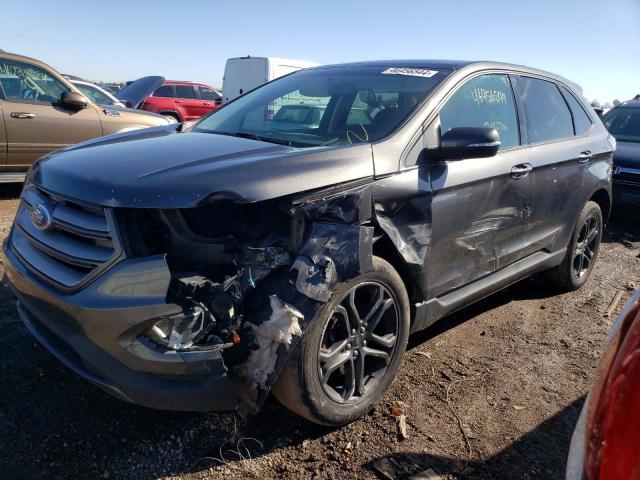 FORD EDGE SEL 2018 with VIN 2FMPK4J99JBC41029 - Photo from auction