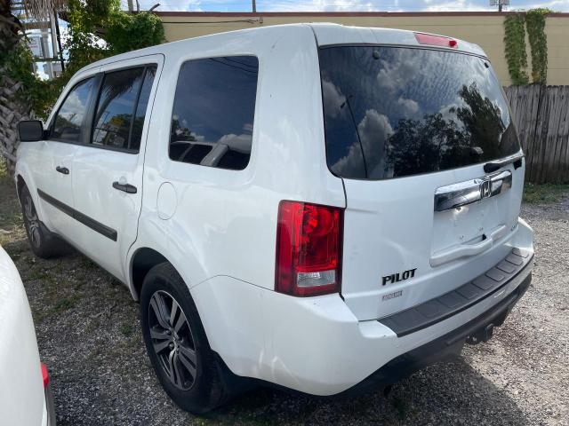 Photo 3 from auction – 2012 HONDA PILOT LX with VIN 5FNYF4H25CB021592