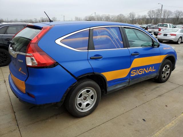 Photo 3 from auction – 2015 HONDA CR-V LX with VIN 2HKRM4H31FH629005