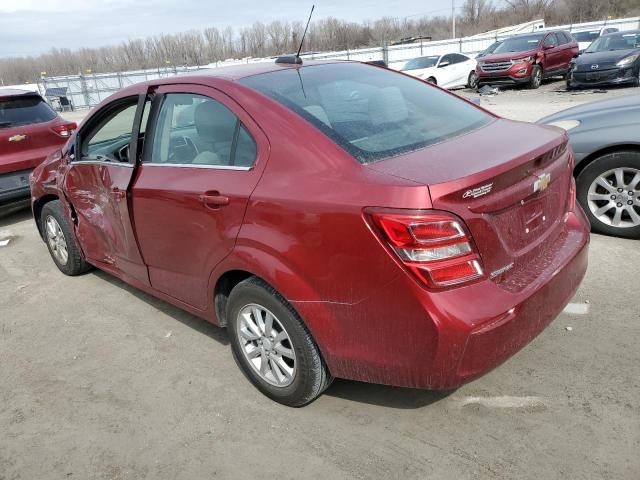 Photo 2 from auction – 2020 CHEVROLET SONIC LT with VIN 1G1JD5SB3L4105495