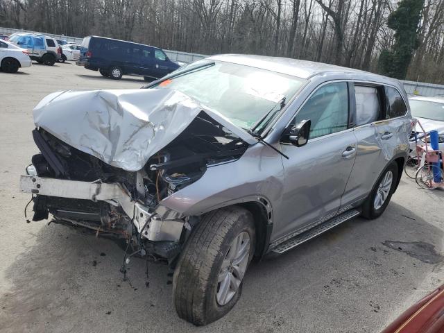 TOYOTA HIGHLANDER 2016 with VIN 5TDBKRFH7GS348731 - Photo from auction