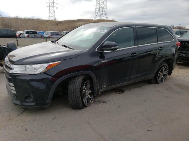 TOYOTA HIGHLANDER 2019 with VIN 5TDBGRFH9KS065998 - Photo from auction