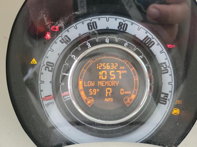 Photo 9 from auction – 2012 FIAT 500 LOUNGE with VIN 3C3CFFCR9CT128404