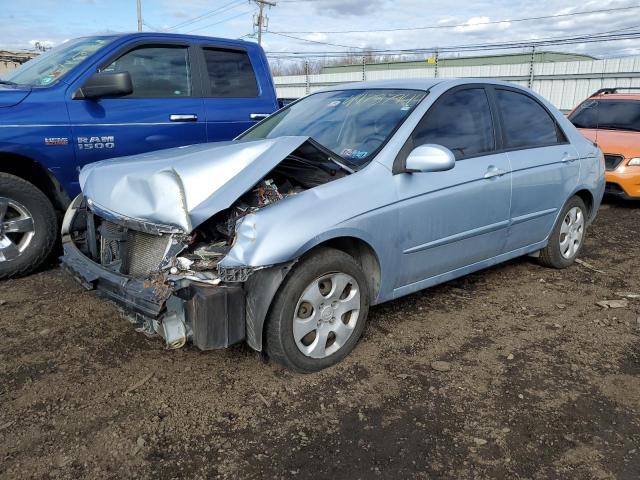 KIA SPECTRA EX 2008 with VIN KNAFE122485491331 - Photo from auction