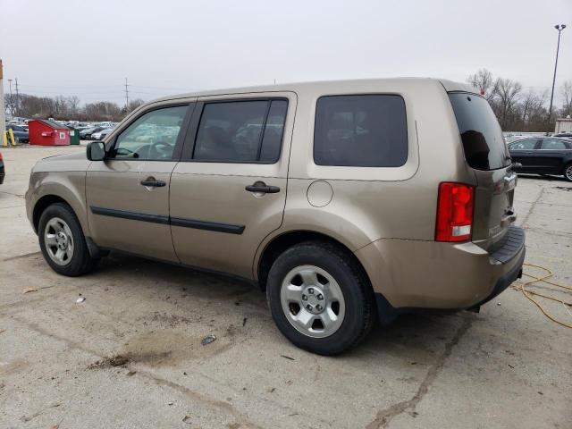 Photo 2 from auction – 2010 HONDA PILOT LX with VIN 5FNYF4H20AB026244