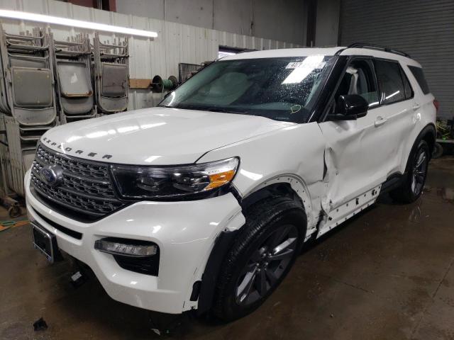 FORD EXPLORER X 2022 with VIN 1FMSK8DH4NGA71827 - Photo from auction