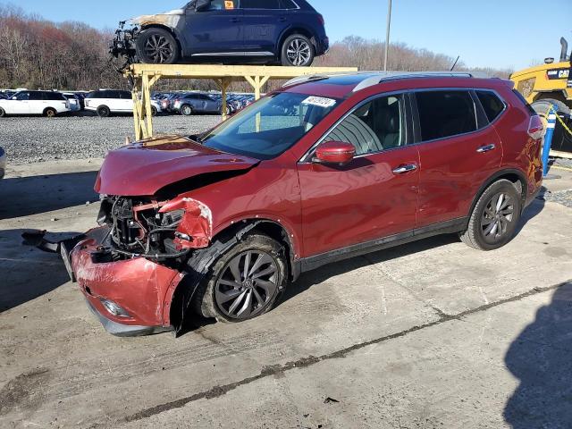 NISSAN ROGUE S 2016 with VIN 5N1AT2MV2GC775563 - Photo from auction