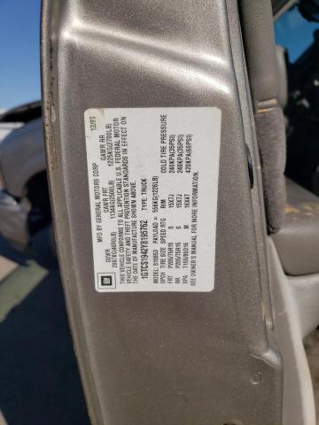 Photo 12 from auction – 2000 GMC SONOMA with VIN 1GTCS1942Y8195762
