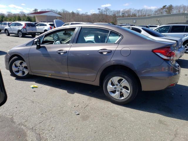 Photo 2 from auction – 2015 HONDA CIVIC LX with VIN 19XFB2F50FE279355