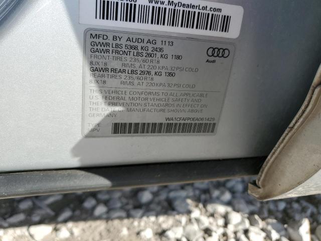 Photo 12 from auction – 2014 AUDI Q5 PREMIUM with VIN WA1CFAFP0EA061429