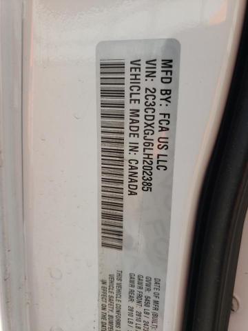 Photo 12 from auction – 2020 DODGE CHARGER SC with VIN 2C3CDXGJ6LH202385