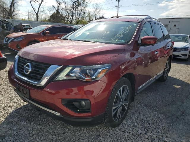 NISSAN PATHFINDER 2020 with VIN 5N1DR2DM8LC585182 - Photo from auction
