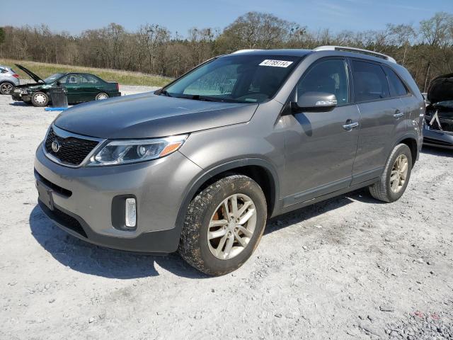 KIA SORENTO LX 2014 with VIN 5XYKT3A66EG488716 - Photo from auction