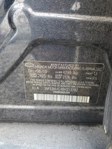 Photo 13 from auction – 2011 HYUNDAI SONATA GLS with VIN 5NPEB4AC4BH213782