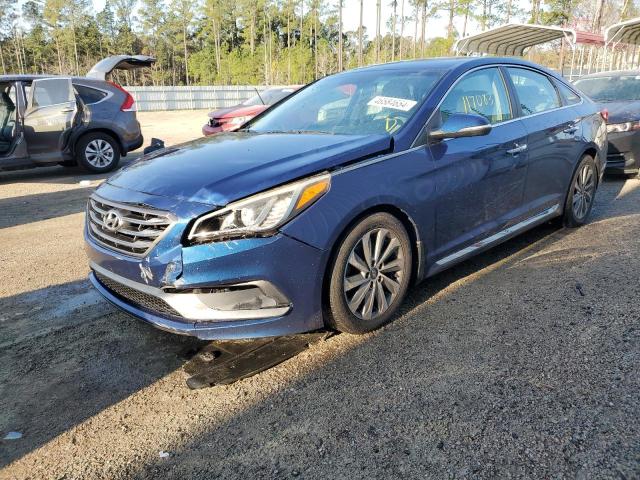 HYUNDAI SONATA SPO 2015 with VIN 5NPE34AF2FH188152 - Photo from auction