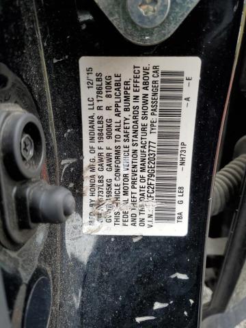 Photo 13 from auction – 2016 HONDA CIVIC EX with VIN 19XFC2F79GE203777