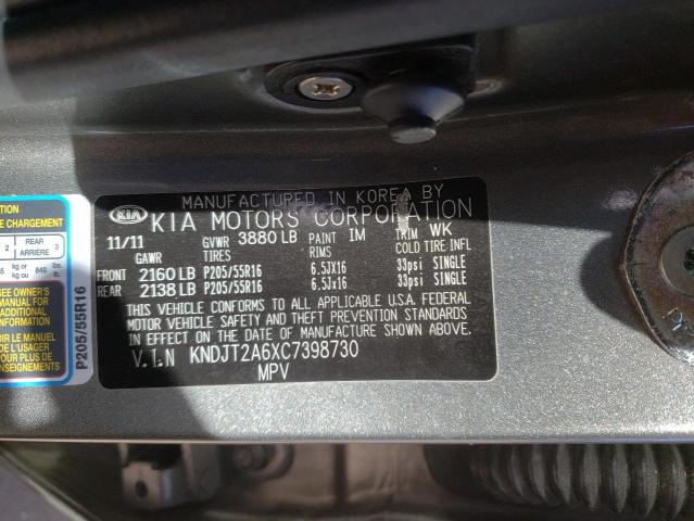 Photo 14 from auction – 2012 KIA SOUL + with VIN KNDJT2A6XC7398730