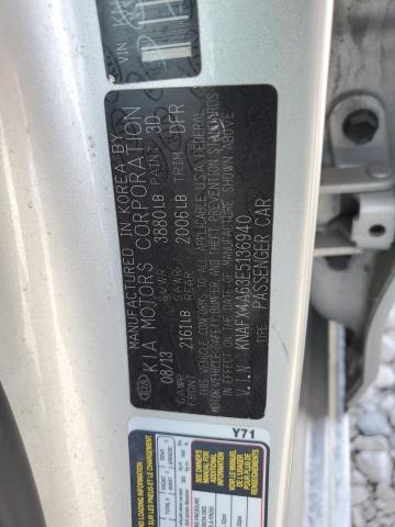 Photo 13 from auction – 2014 KIA FORTE LX with VIN KNAFX4A63E5136940