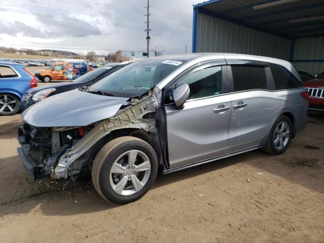 HONDA ODYSSEY EX 2020 with VIN 5FNRL6H77LB044666 - Photo from auction