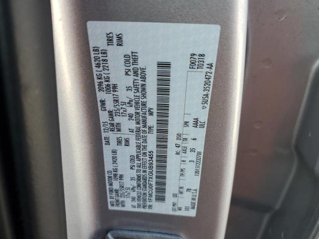 Photo 13 from auction – 2016 FORD ESCAPE S with VIN 1FMCU0F7XGUB93455