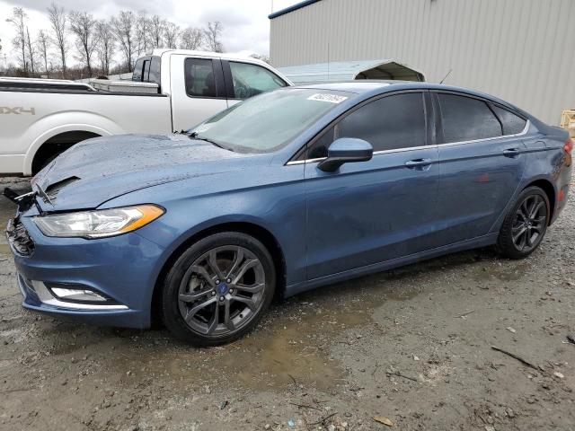 FORD FUSION SE 2018 with VIN 3FA6P0HD7JR153303 - Photo from auction