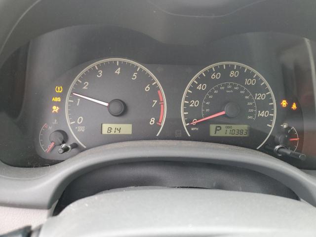 Photo 9 from auction – 2009 TOYOTA COROLLA BA with VIN JTDBL40E69J044840