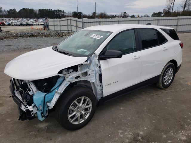 CHEVROLET EQUINOX LS 2024 with VIN 3GNAXHEG3RL151152 - Photo from auction