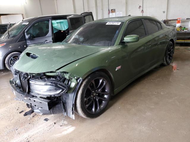 DODGE CHARGER SC 2022 with VIN 2C3CDXGJXNH229639 - Photo from auction
