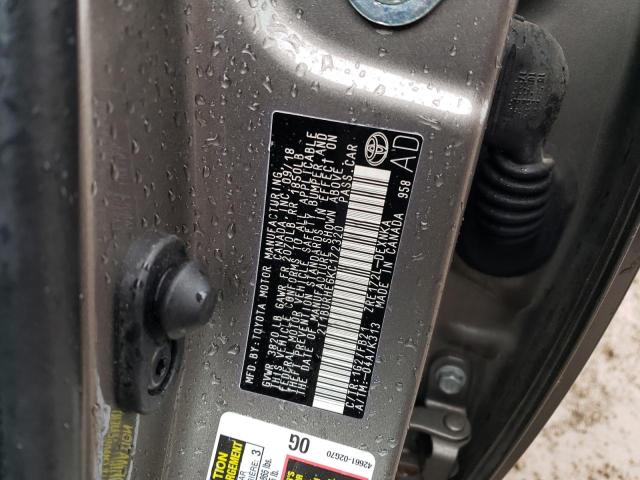 Photo 13 from auction – 2019 TOYOTA COROLLA L with VIN 2T1BURHE6KC172320
