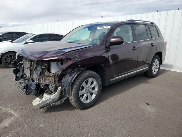 TOYOTA HIGHLANDER 2012 with VIN 5TDBK3EH8CS139040 - Photo from auction