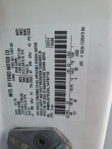 Photo 14 from auction – 2020 FORD TRANSIT CO with VIN NM0LS7E2XL1478710