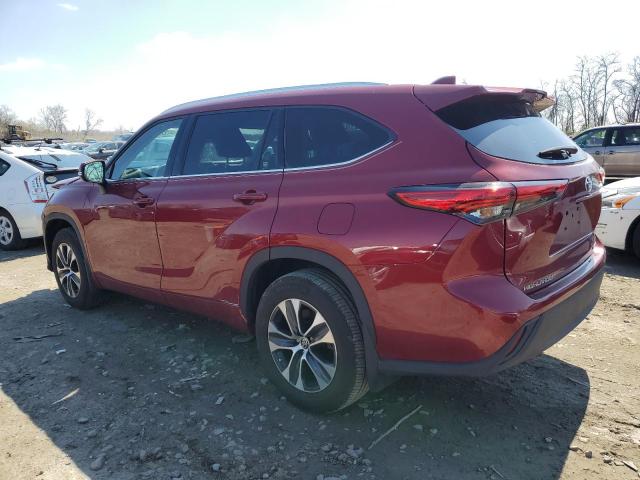 Photo 2 from auction – 2021 TOYOTA HIGHLANDER with VIN 5TDGZRBH0MS542830