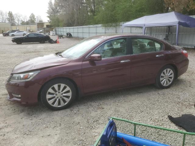 HONDA ACCORD EXL 2013 with VIN 1HGCR2F87DA186567 - Photo from auction