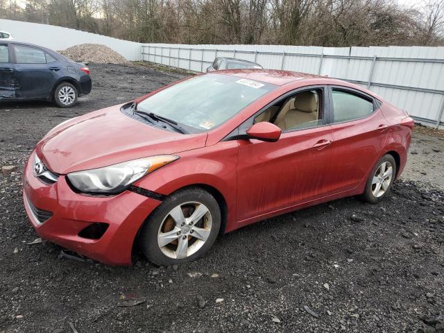 HYUNDAI ELANTRA GL 2011 with VIN KMHDH4AE0BU133697 - Photo from auction