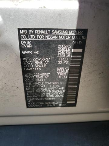 Photo 13 from auction – 2019 NISSAN ROGUE S with VIN KNMAT2MT1KP553844