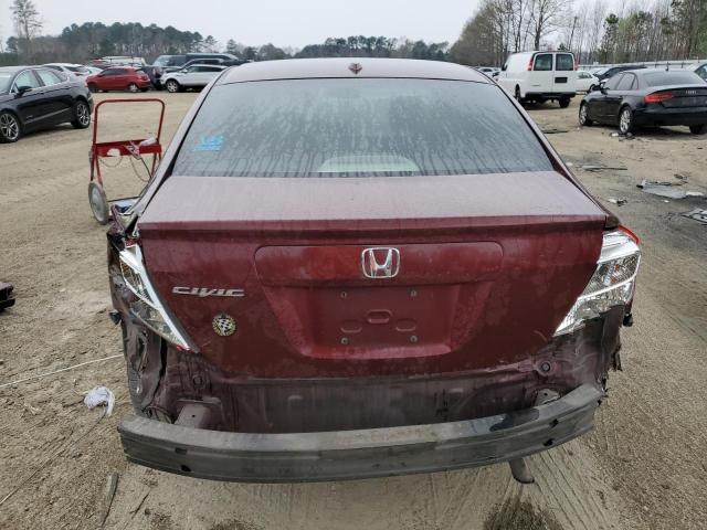 Photo 6 from auction – 2012 HONDA CIVIC EXL with VIN 2HGFB2F9XCH509164