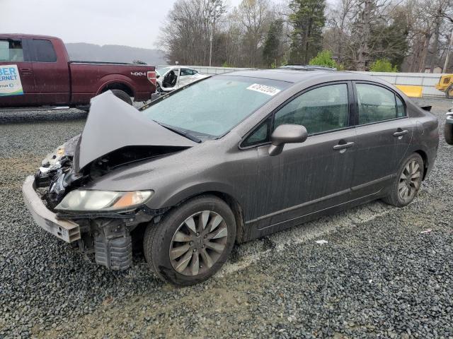 HONDA CIVIC EX 2009 with VIN 19XFA16839E015249 - Photo from auction