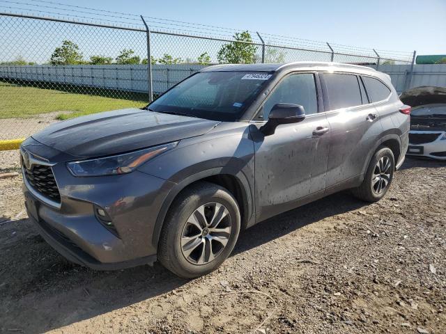 TOYOTA HIGHLANDER 2022 with VIN 5TDGZRAH0NS538781 - Photo from auction