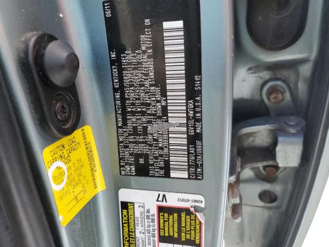 Photo 12 from auction – 2011 TOYOTA VENZA with VIN 4T3BK3BB9BU056214