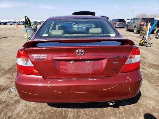 Photo 6 from auction – 2002 TOYOTA CAMRY LE with VIN 4T1BF32K42U001120