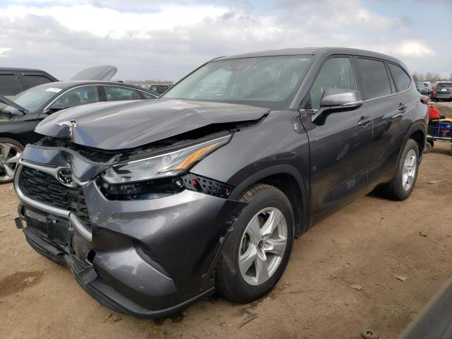 TOYOTA HIGHLANDER 2023 مع رقم تعريف المركبة 5TDKDRAH8PS037794 - صورة من المزاد