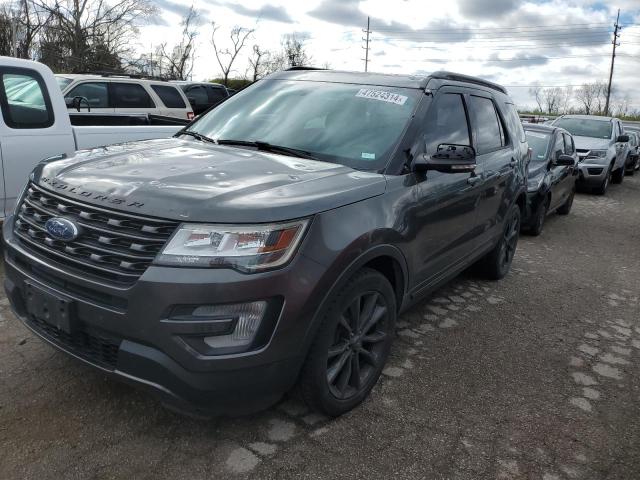 FORD EXPLORER X 2017 with VIN 1FM5K8D84HGB63201 - Photo from auction