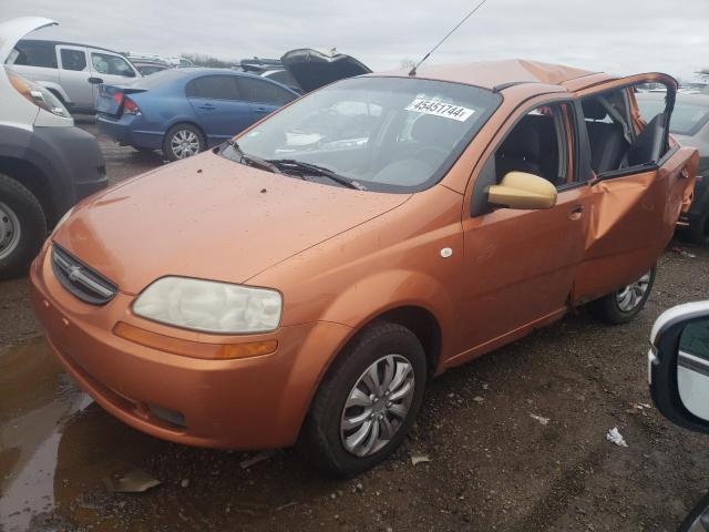 CHEVROLET AVEO BASE 2006 with VIN KL1TD56676B621430 - Photo from auction