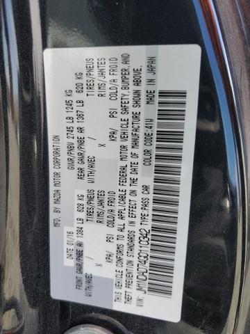 Photo 12 from auction – 2016 MAZDA MX-5 MIATA with VIN JM1NDAD74G0110342