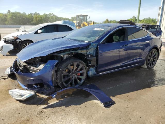 TESLA MODEL S 2020 with VIN 5YJSA1E44LF413259 - Photo from auction